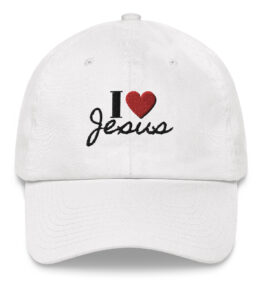 "I Love Jesus" Christian Message Hat - For Men & Women